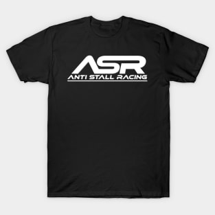 Anti Stall Racing Logo - White T-Shirt